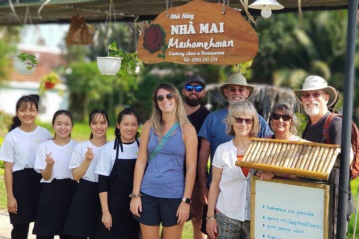 Hoi An Cooking Class With Market Tour and Bamboo Basket Boat Ride