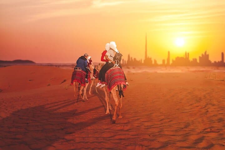 Dubai Desert Safari: 4x4 Dune Bashing, Camel Ride & BBQ Dinner