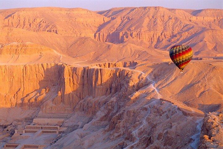 Sunrise Hot Air Balloon Journey Across Luxor