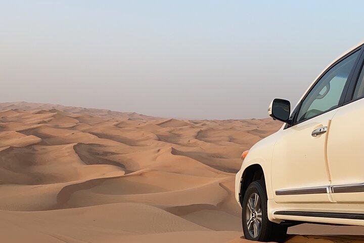Dubai Desert Safari With4x4 Pick/Drop camel ride BBQ dinner shows