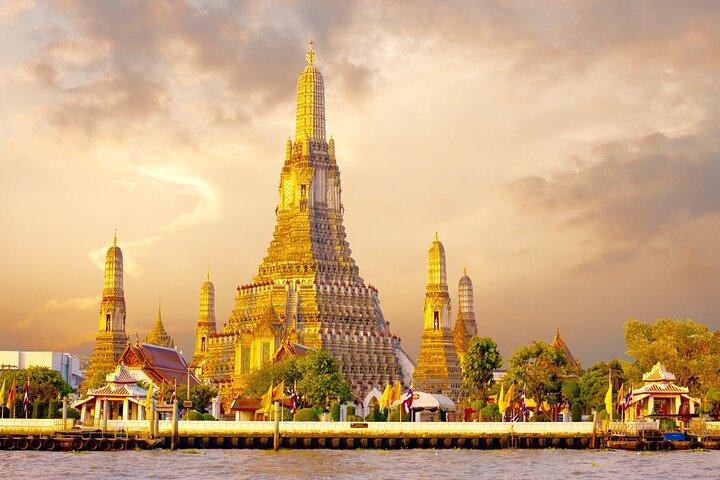 Bangkok Two-Temple Adventure: Wat Pho, Wat Arun & River Crossing