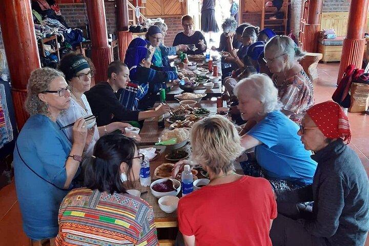 Hmong Batik Indigo Embroidery Private Workshop SAPA Experience