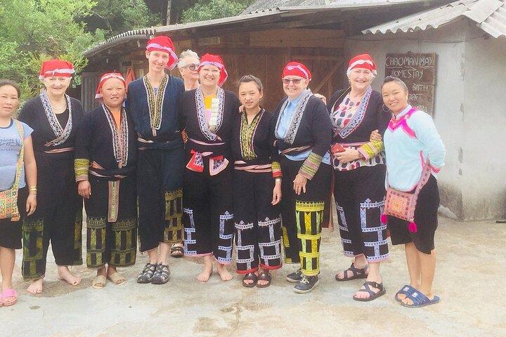 Hmong Batik Indigo Embroidery Private Workshop SAPA Experience