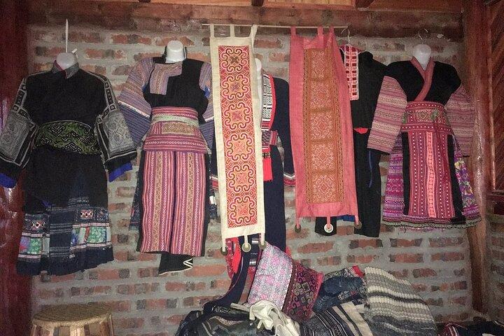 Hmong Batik Indigo Embroidery Private Workshop SAPA Experience