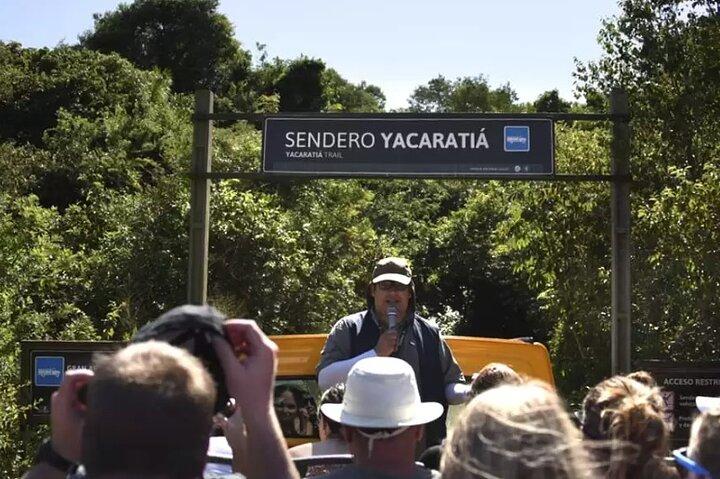 Full Day tour Argentinean Iguazú Falls with Jungle Adventure