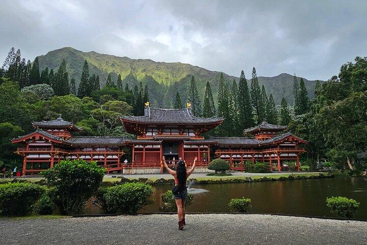 Next Level Oahu Circle Island Tour Snorkel w/Turtles and Byodo-In