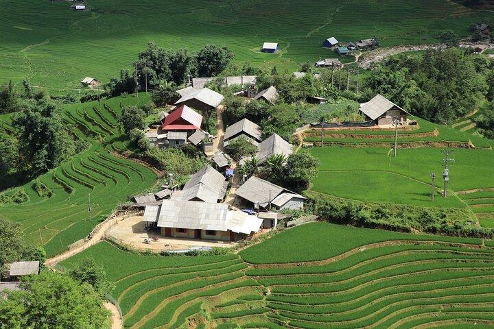 From Hanoi: 2-Day Sa Pa Homestay Trekking Tour by Cabin Bus