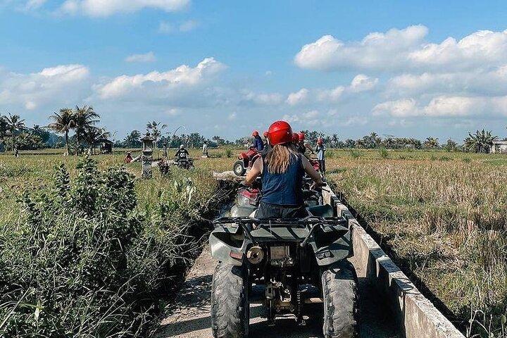 Quadbike Ubud Adventure with Tunnel and Waterfall Tour in Bali
