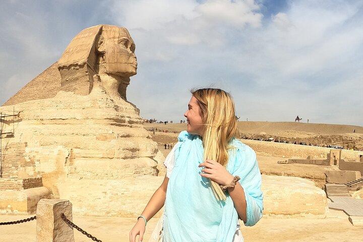 VIP-All inclusive Giza Pyramids , Sphinx & Ride Camel- Half a Day