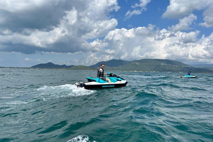 2.5 hours Pig Island-Virgin Islands & Snorkeling Jet Ski Safari