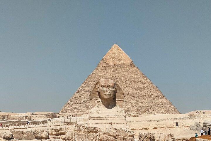 Full Day to Pyramids of Giza, Sphinx, Memphis, Saqqara & Dahshour