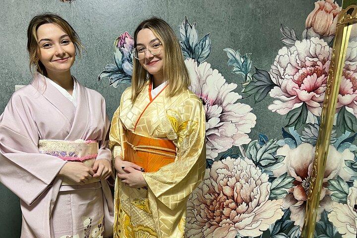 Let's make kimono !（Kimono is a gift for you