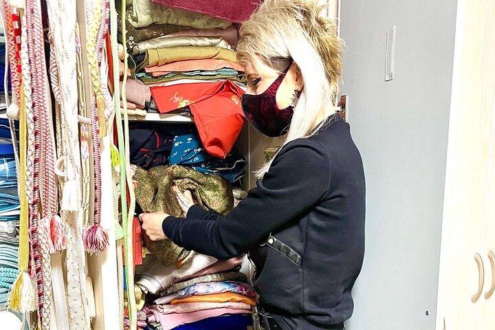 Let's make kimono !（Kimono is a gift for you