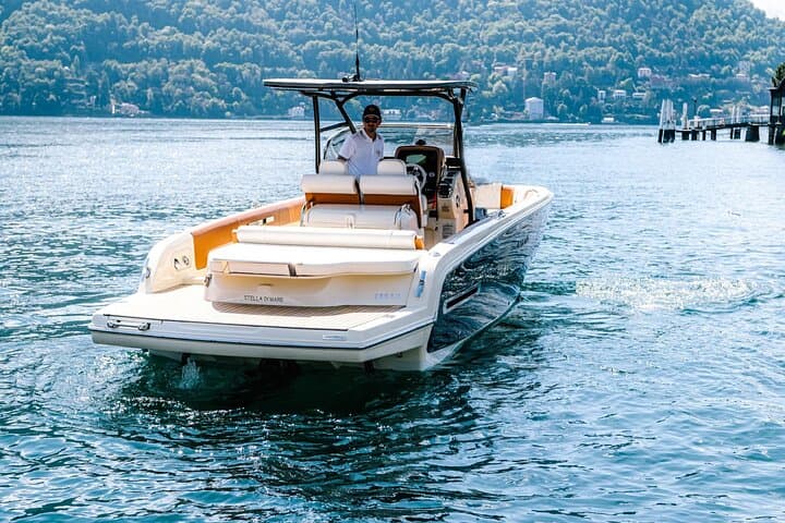 1H Luxury Cruise Como Lake Tender Yacht Invictus 9 Pax