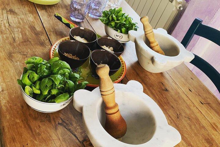 Pasta, Pesto and Tiramisu class Riomaggiore, Cinque Terre