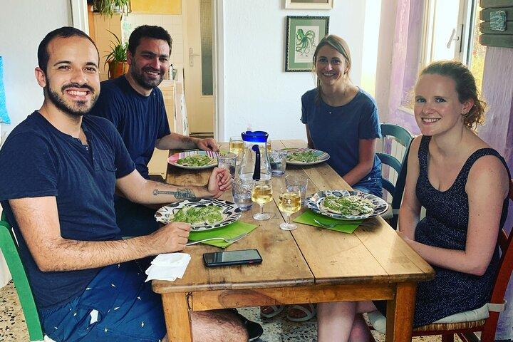 Pasta, Pesto and Tiramisu class Riomaggiore, Cinque Terre