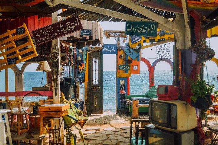 Blue Hole and Dahab City from Sharm El Sheikh