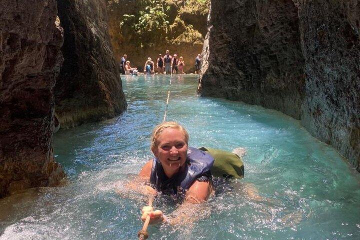 La Leona Waterfall Hike and River Tubing