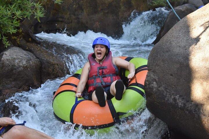 La Leona Waterfall Hike and River Tubing