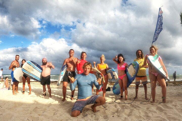 Surfing Lessons - Learn To Surf In Playa del Carmen