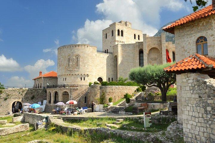 Kruja Castle, Old Bazaar, Sari Salltik Tour From Durres and Golem