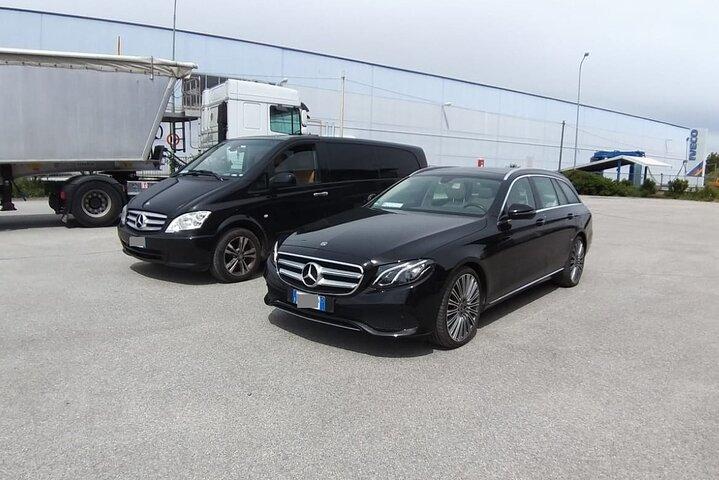 Ravenna Port to Venice +water taxi - Arrival Private Transfer