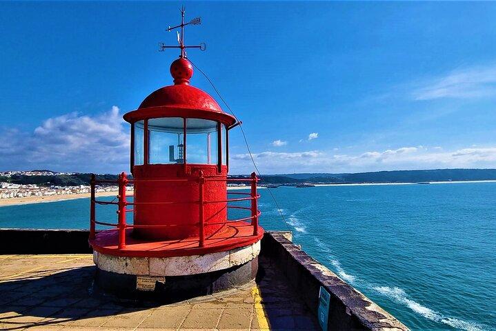 Tranquility to Thrills: Obidos,Alcobaca and Nazare Private Tour