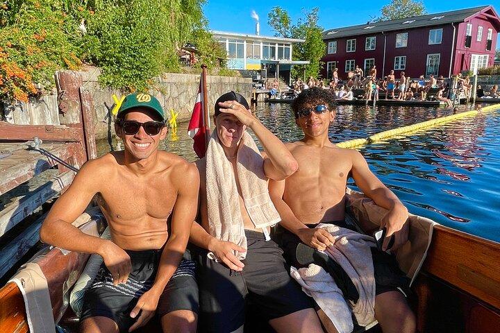 Private Copenhagen Boat cruise in Scandinavian mahogany boat