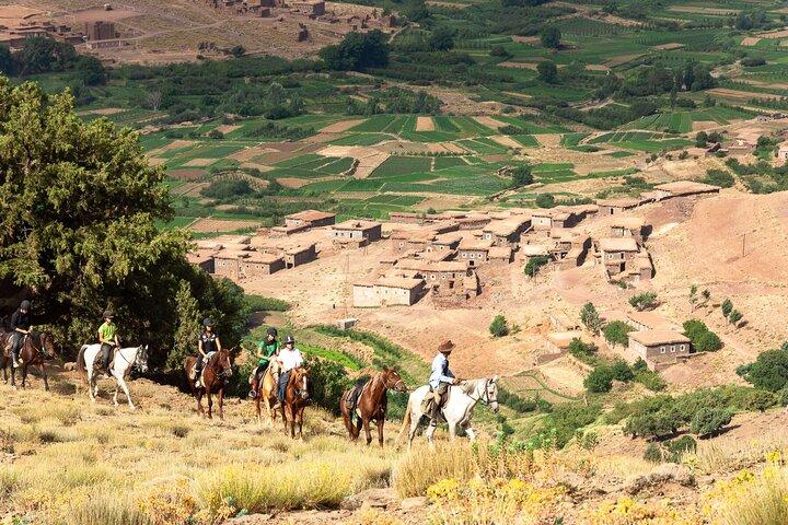 Enjoy a Scenic Horseback Ride in the Marrakech Atlas Mountains