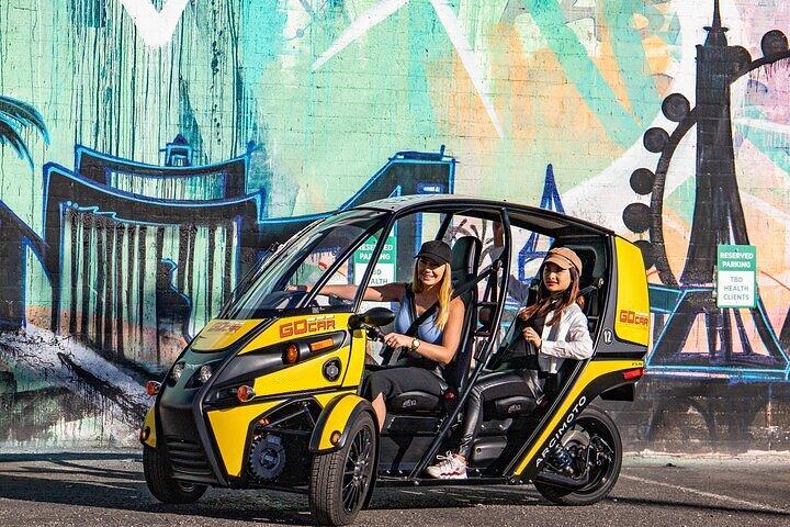 Private 1-Hour Downtown Las Vegas Highlights by Talking GoCar
