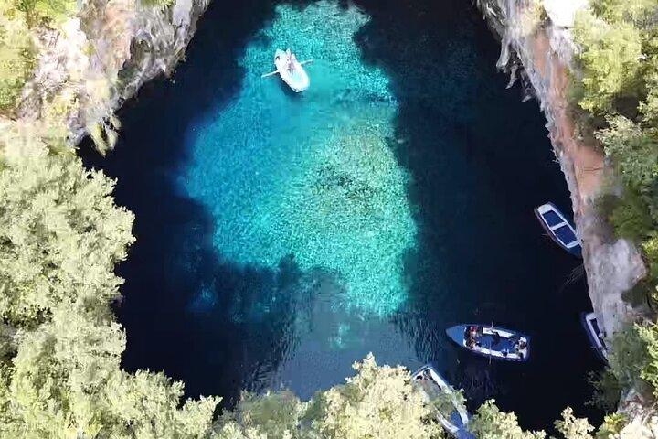 Visit Melissani Lake Cave by Boat with Myrtos View Point