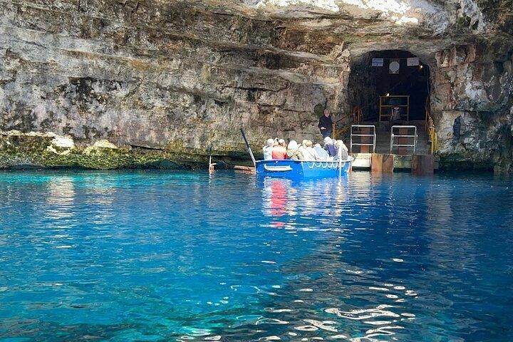 Visit Melissani Lake Cave by Boat with Myrtos View Point