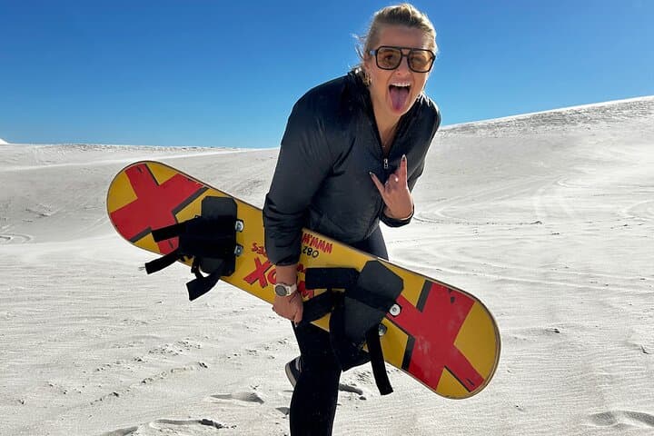 WildX Sandboarding the Real White Sand Dunes Atlantis Cape Town