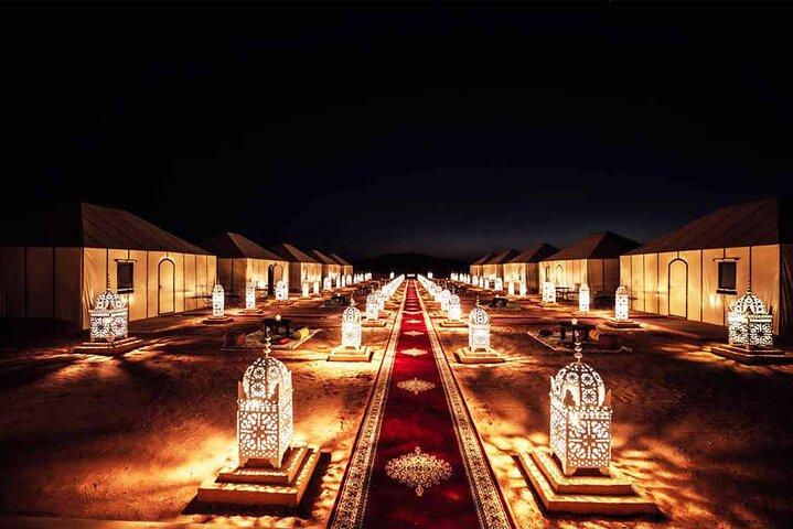 3 Days Desert Tour in Marrakech to Merzouga Dunes and Camel Trek