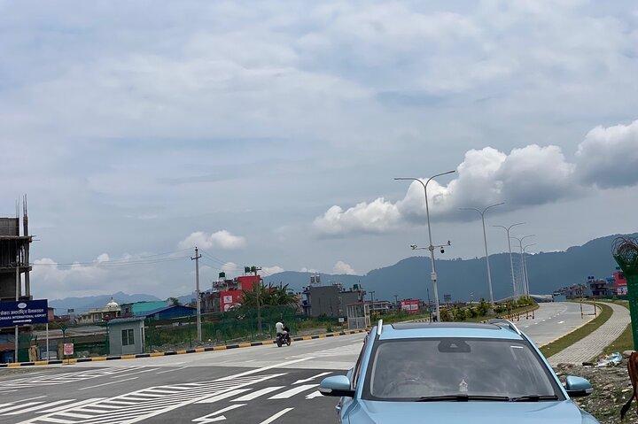 Private Car Transfer from Kathmandu to Pokhara or Chitwan or Vv