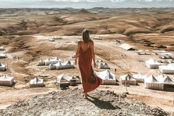 Marrakesh Full Day Agafay Desert, Atlas Mountain Camel Ride Tour