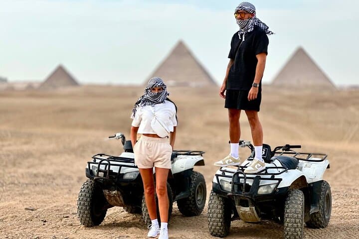 Private Tours Giza Pyramids ,Sphinx ,Quad Bike& Safari Camel Ride