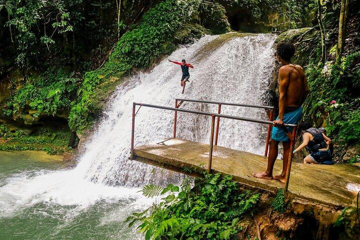 Blue Hole and Bamboo Rafting