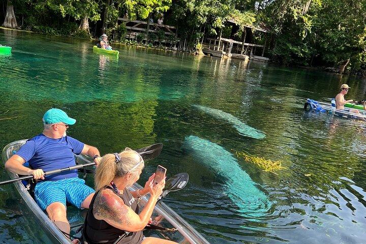 Silver Springs Clear Kayak Manatee, Monkey & Wildlife Adventures