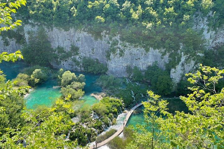 Plitvice Lakes with Ticket & Rastoke Guided Trip from Zagreb