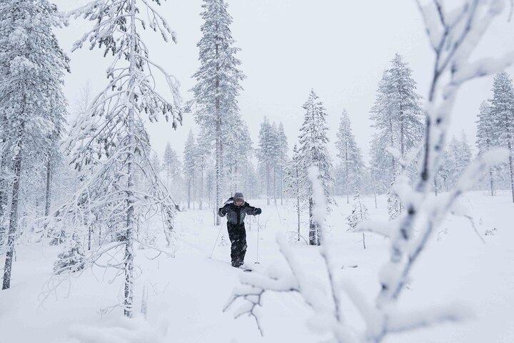 Half-Day Backcountry Skiing Tour in Levi with Photography Guide