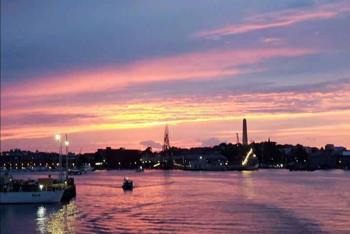Boston Harbor Narrated Sunset Cruise