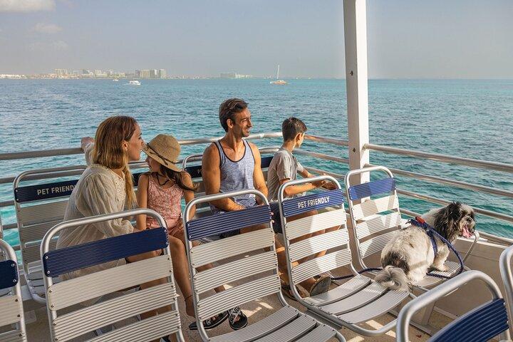 From Cancun to Isla Mujeres Luxury FERRY by Xcaret