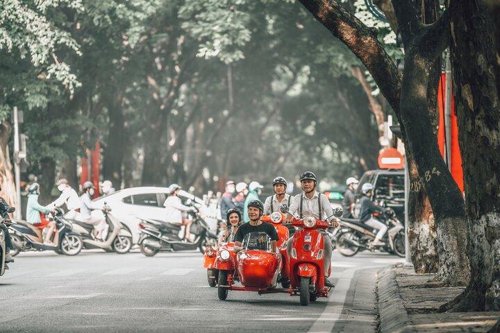 Vespa Sidecar Sightseeing Tour in Hanoi