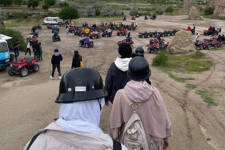 ATV tour in Cappadocia through fairy chimneys and love valley