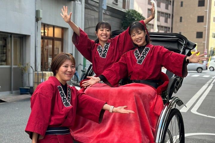[30 minutes] Rickshaw tour around Asakusa [History, sightseeing, Tokyo Skytree]