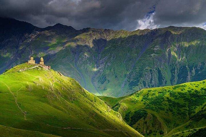 From Tbilisi to Kazbegi, Ananuri, Gudauri & Gergeti, Day tour.