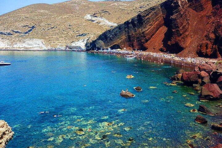 Santorini Private Local Tour: Oia, Prophet Elias & Black Beach
