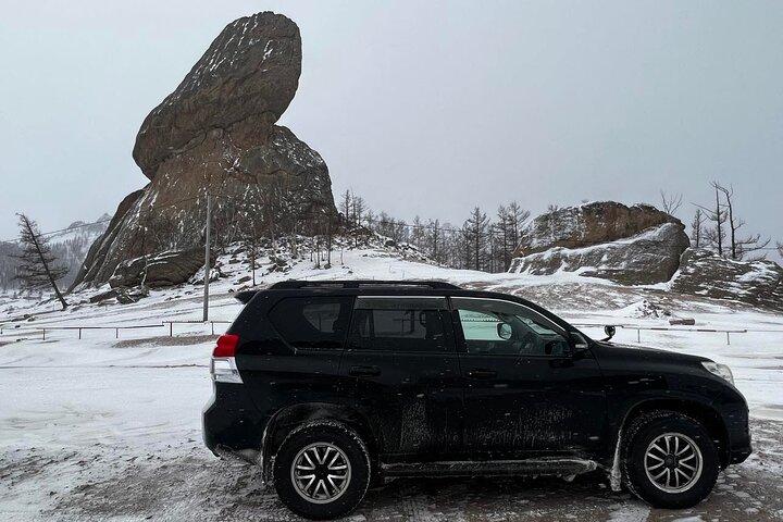Private Jeep Tour to Chinggis Khaan Statue & Terelj N.P