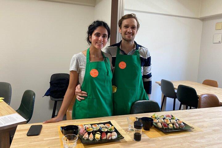 Sushi Class in Osaka Dotonbori